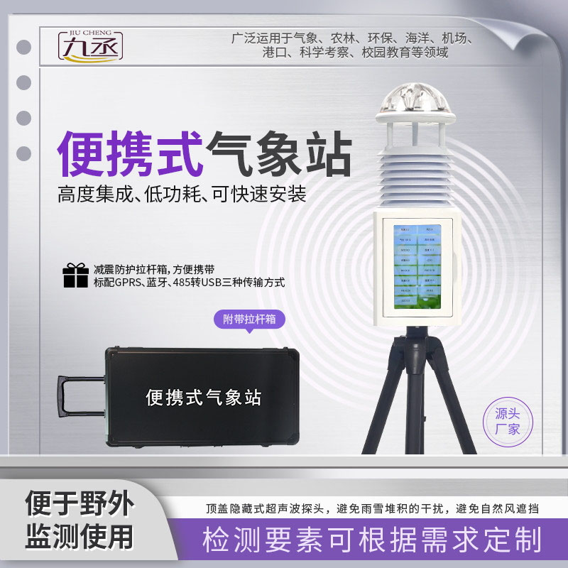 八要素便攜式氣象站實(shí)用更便捷！