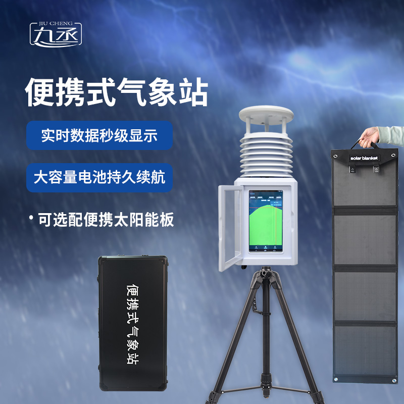 十要素屏幕款便攜式氣象站——便攜設(shè)計，輕松出行